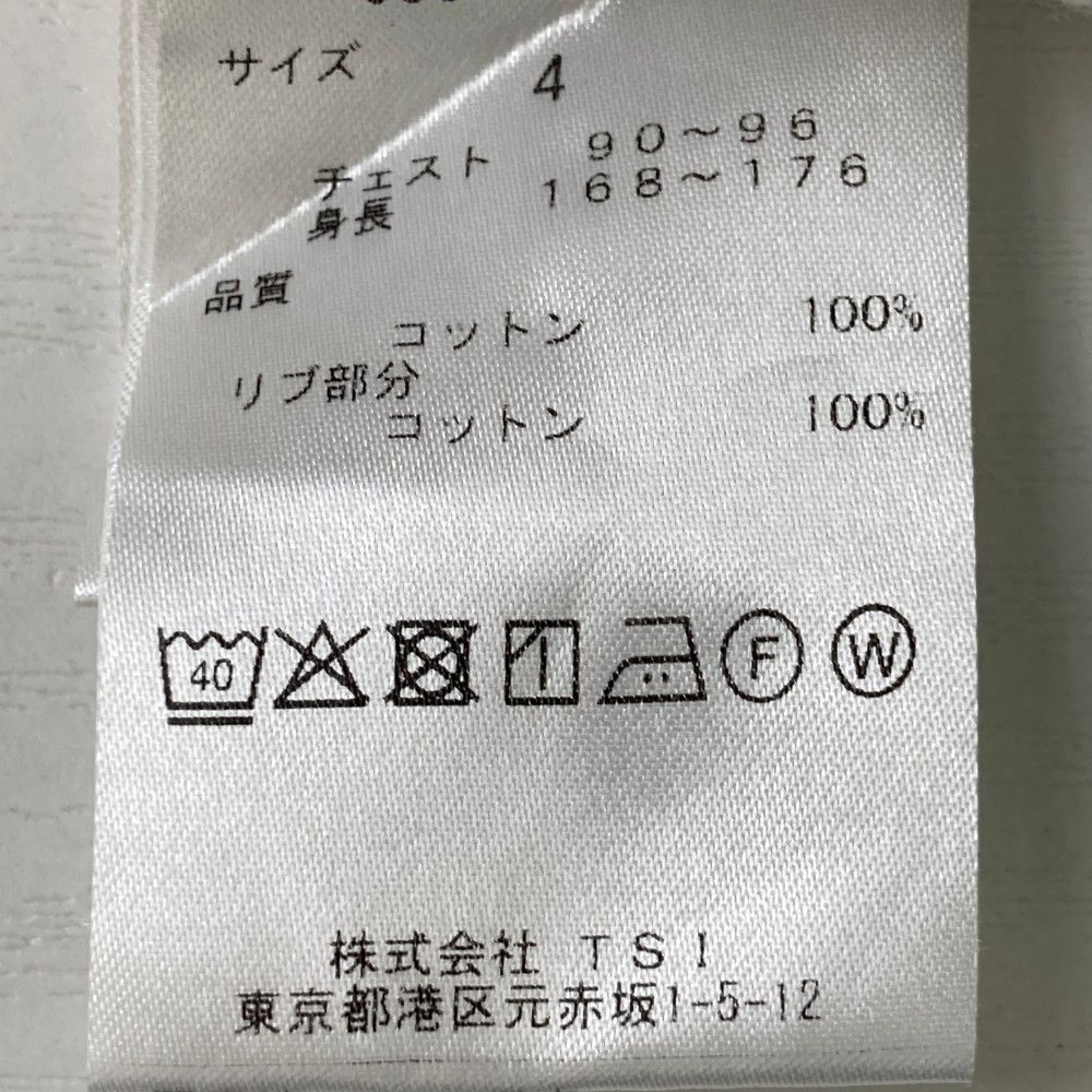 サイズ：4 PEARLY GATES パーリーゲイツ 裏起毛 スウエット