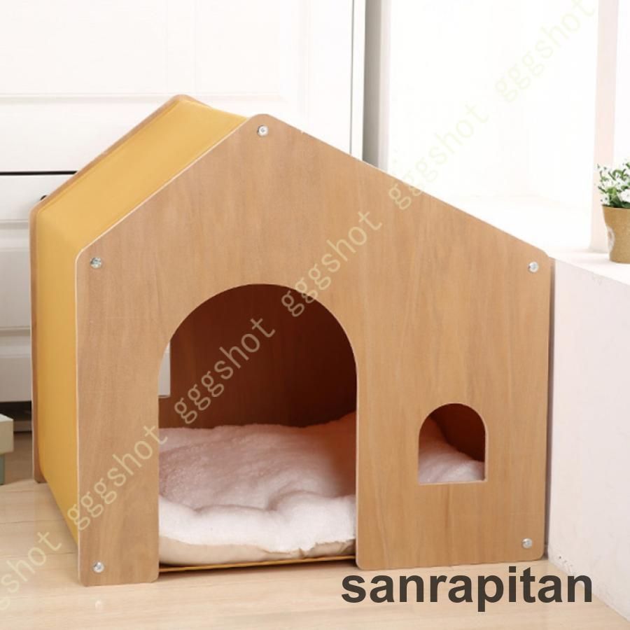 クッション付き 天然木