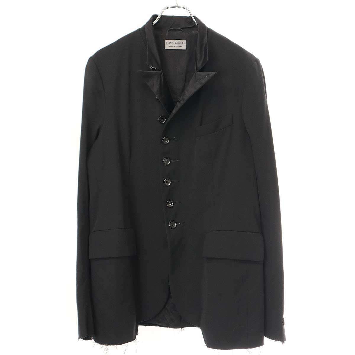 ELENA DAWSON エレナ ドーソン 8 BUTTON NOTCH BLAZER フラワー