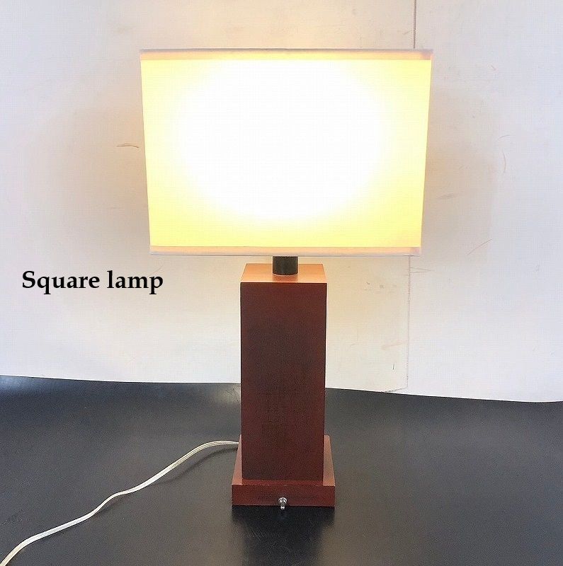 難あり【テーブルランプ】ランプシェード スタンドライト アンティーク 木製 テーブルスタンド スタンド本体のみ 電球