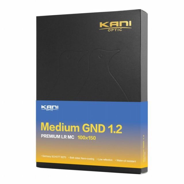 KANI 角型フィルター ハーフND16 プレミアムミディアムGND 1.2 KANI 角型フィルター ハーフND16 プレミアムミディアムGND 1.2