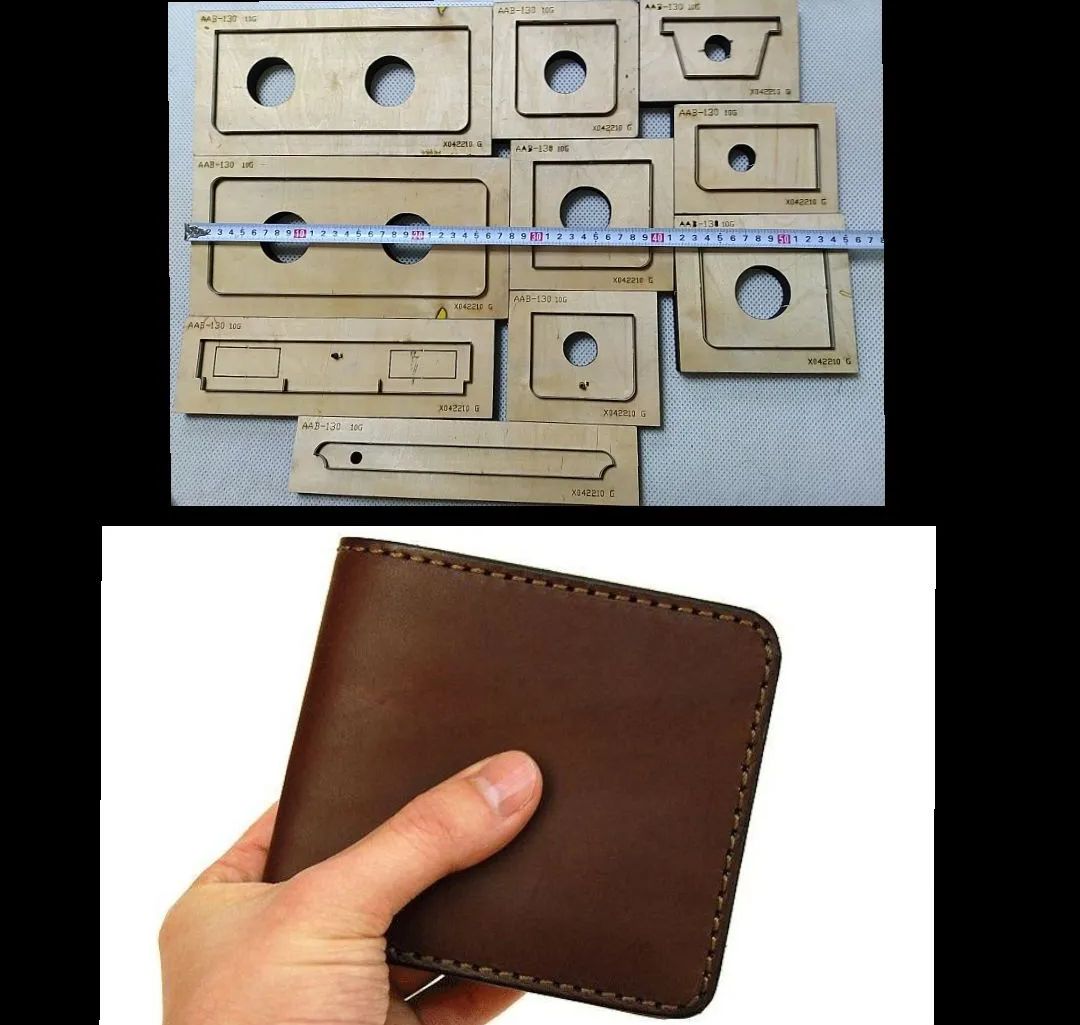 ハンドメイド 抜き型 打ち抜き 型 型紙 パンチ バッグ レザークラフト