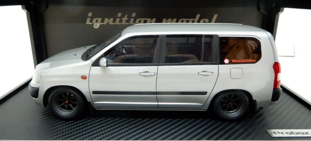 ignition model 1 18 Toyota Probox GL NCP51V Silver Watanabe-Wheel IG1645