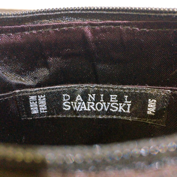 美品】DANIEL SWAROVSKI ダニエル スワロフスキー ハンドバッグ  