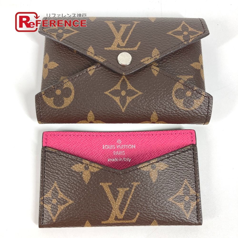 LOUIS VUITTON ルイヴィトン カードケース ポルト カルト キリガミ M12793 モノグラムキャンバス ポンディシェリピンク ピンク