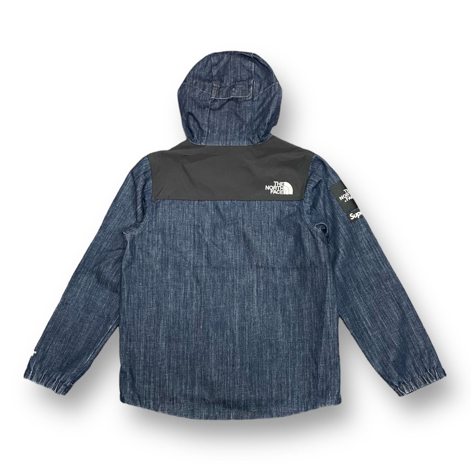 希少 Supreme ×THE NORTH FACE デニムマウンテンライトパーカー 