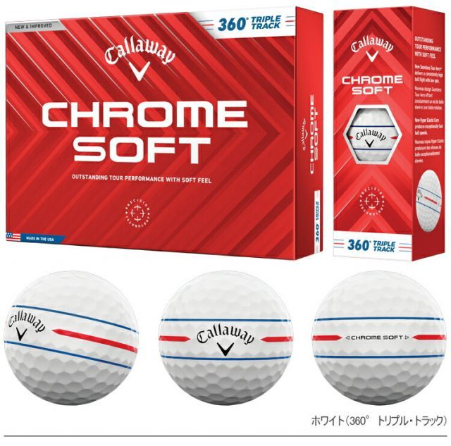 まとめ買いキャロウェイクロム ソフトゴルフボール3ダースセット 36個入り CALLAWAY CHROME SOFT 360° TRIPLE TRACK2025年モデル日本正規品 WWW_SUPERTOOLSSHOP_NL