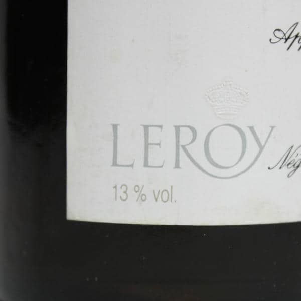 メゾン・ルロワ ヴォーヌ・ロマネ1978 ルロワ LEROY ヴォーヌ・ロマネ 1978年 極極希少品 値下げしました