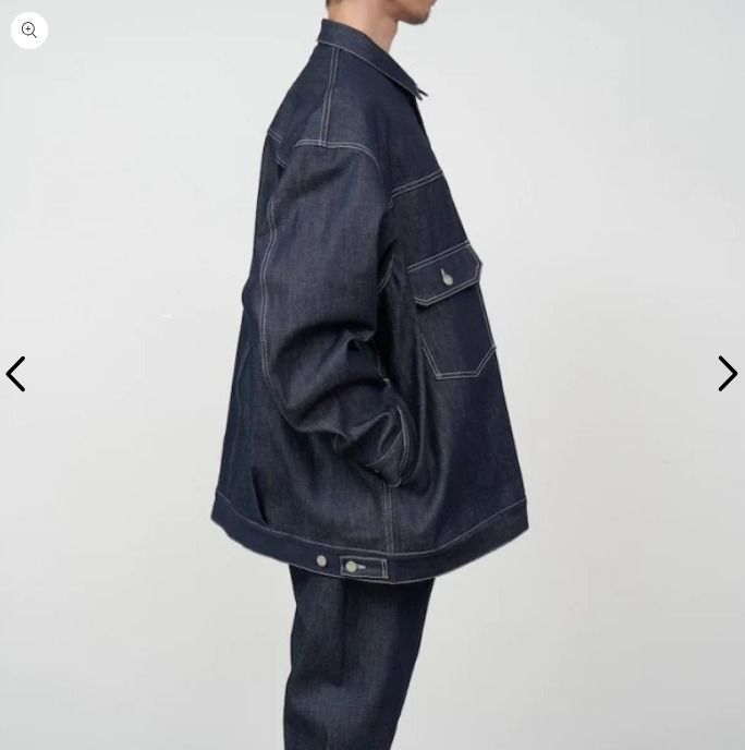 未使用品 Graphpaper グラフペーパー GU223-30015RB Selvage