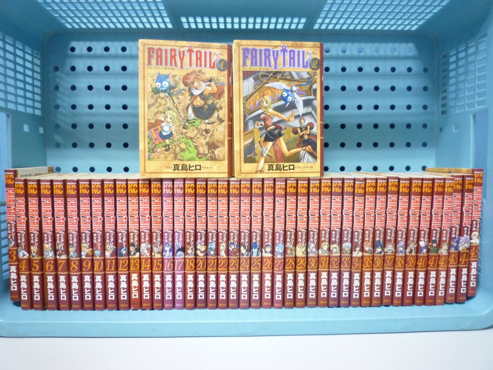 フェアリーテイル 1〜45巻【美品】 初版込】フェアリーテイル 1-45巻 非完結 - メルカリ