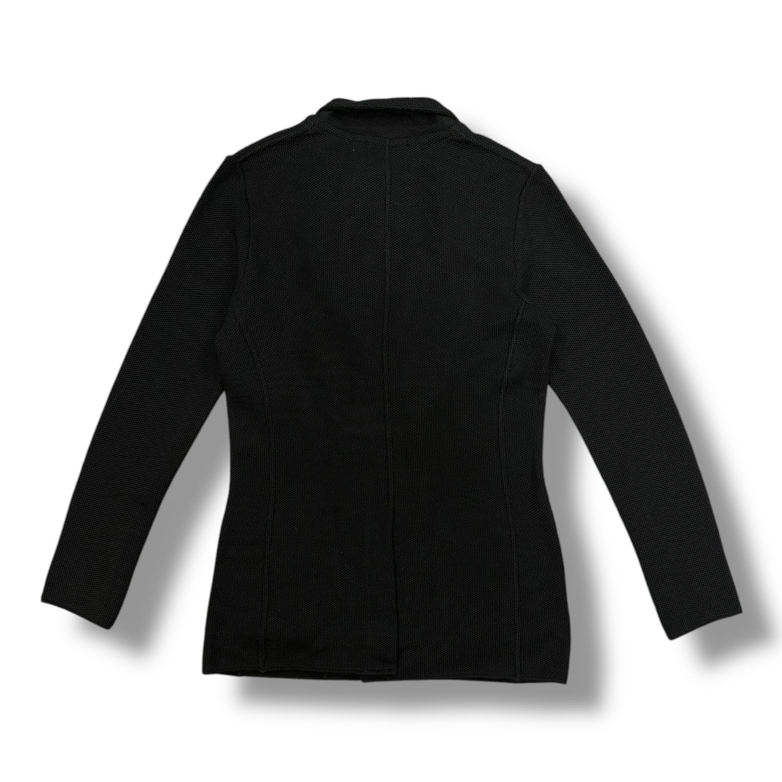 参考上代76000円 未使用品 LARDINI ハニカムニットジャケット ダブル 