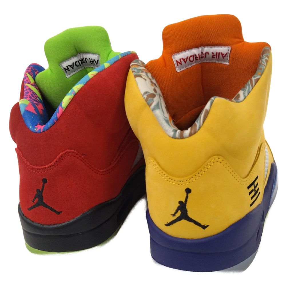 ナイキ エアジョーダン5 レトロ ハイカットスニーカー ワットザ レッド