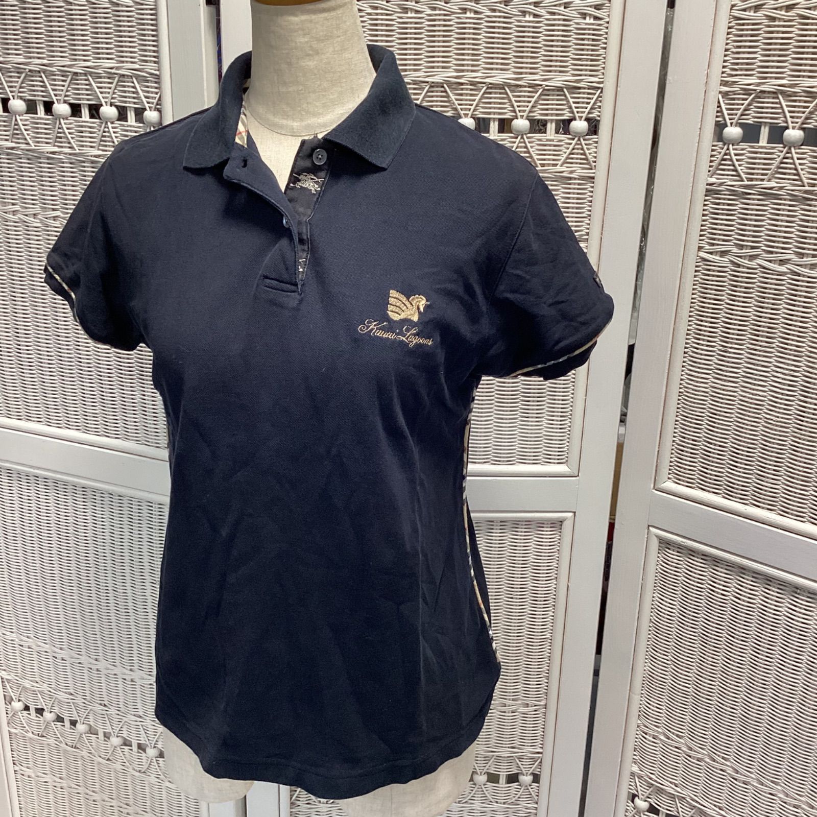 バーバリーゴルフ BURBERRYGOLF レディースポロシャツ (XS) …e.s 