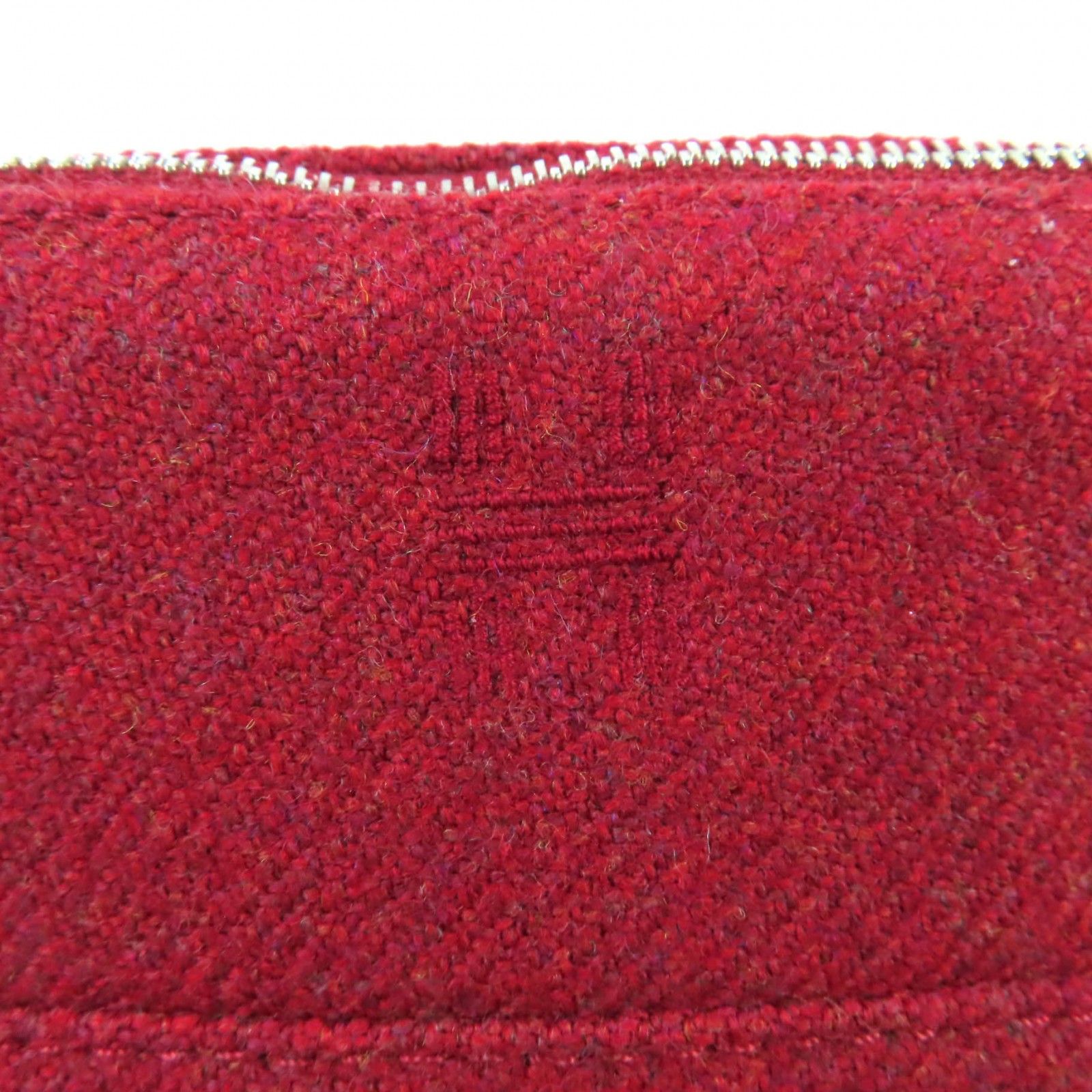 未使用品☆HERMES エルメス ボリードポーチ ミニミニ ウール100  