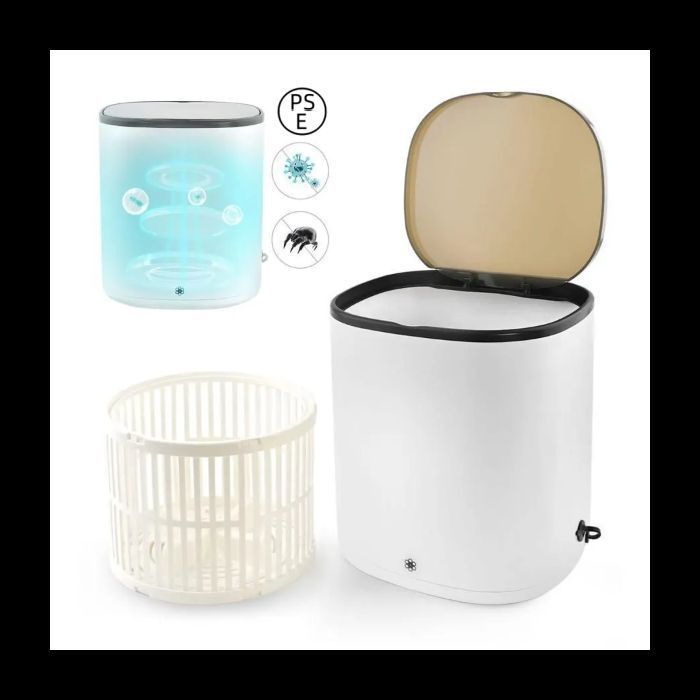 ミニ洗濯機 脱水機能付き 小型 ポータブル洗濯機 小型洗濯機 4.5L ブルーライト滅菌 便利収納 省エネ 節水 低電力 ポータブルで赤ちゃんの衣類 下着 小物を洗濯