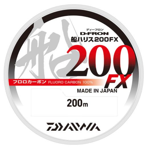 【DAIWA/ダイワ】ディーフロン船ハリス 200FX 7号 200m (274852) フロロハリス 船糸 ライン ★