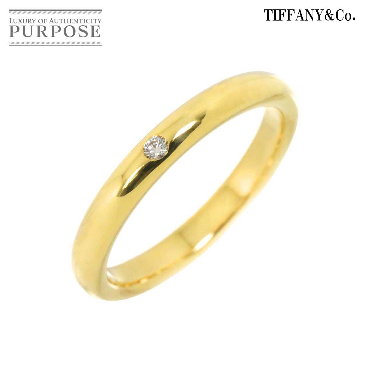 Tiffany & Co. 750 K18 バンドリング 10号 Tiffany & Co. 750 K18 バンドリング 10号 TIFFANY&Co