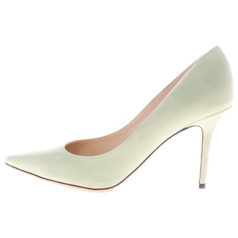 美品【ジミーチュウ】AGNES MINT スウェード ミントグリーン　36.5 JIMMY CHOO (ジミーチュウ) AGNES MINT ポインテッドトゥ