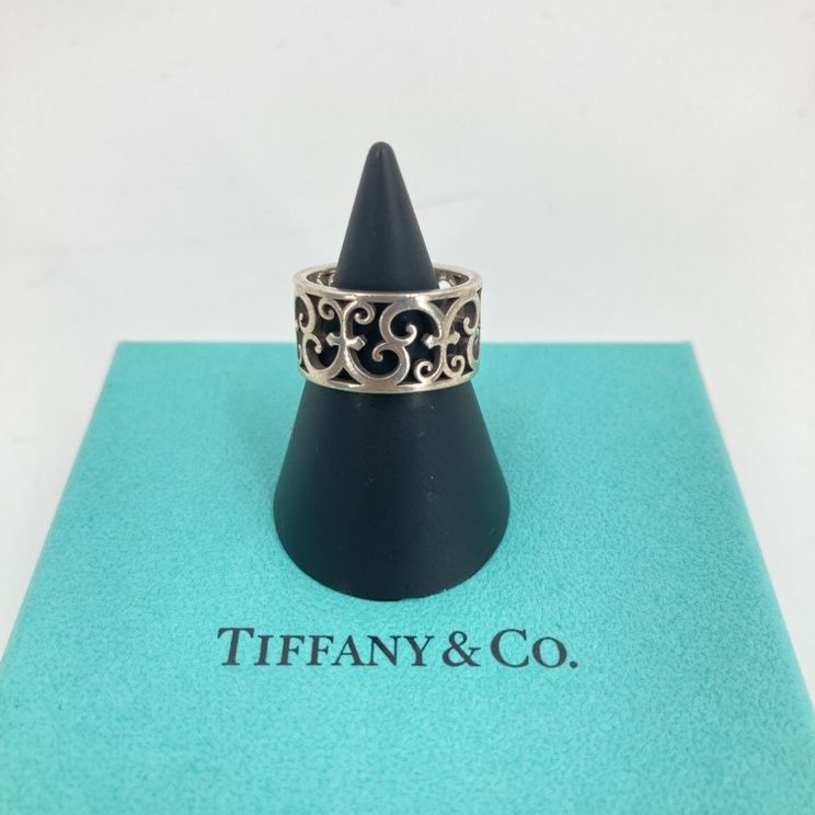 ♪TIFFANY ティファニー エンチャントリング 11号 SV925 シルバー 銀 