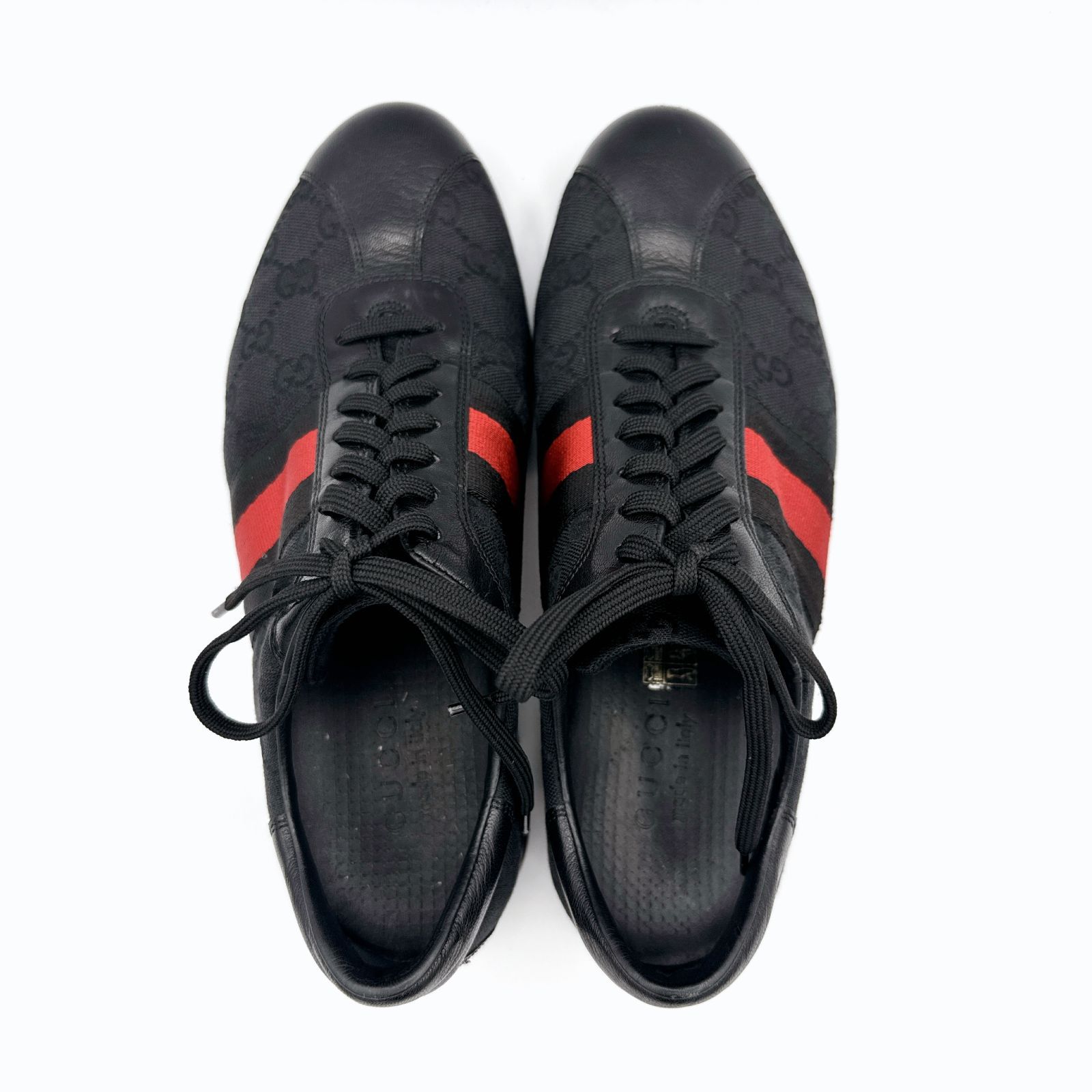 美品】グッチ GUCCI スニーカー シェリーライン GGキャンバス 38 1/2 