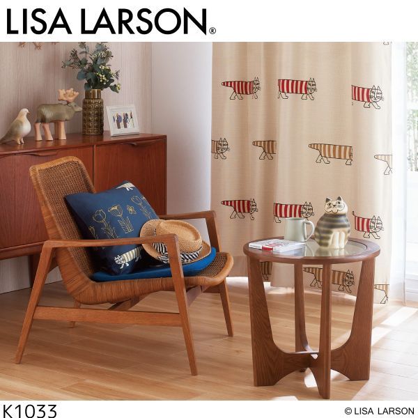 LISA LARSON（リサ・ラーソン）クッションカバー（ロゴ入りラベル付