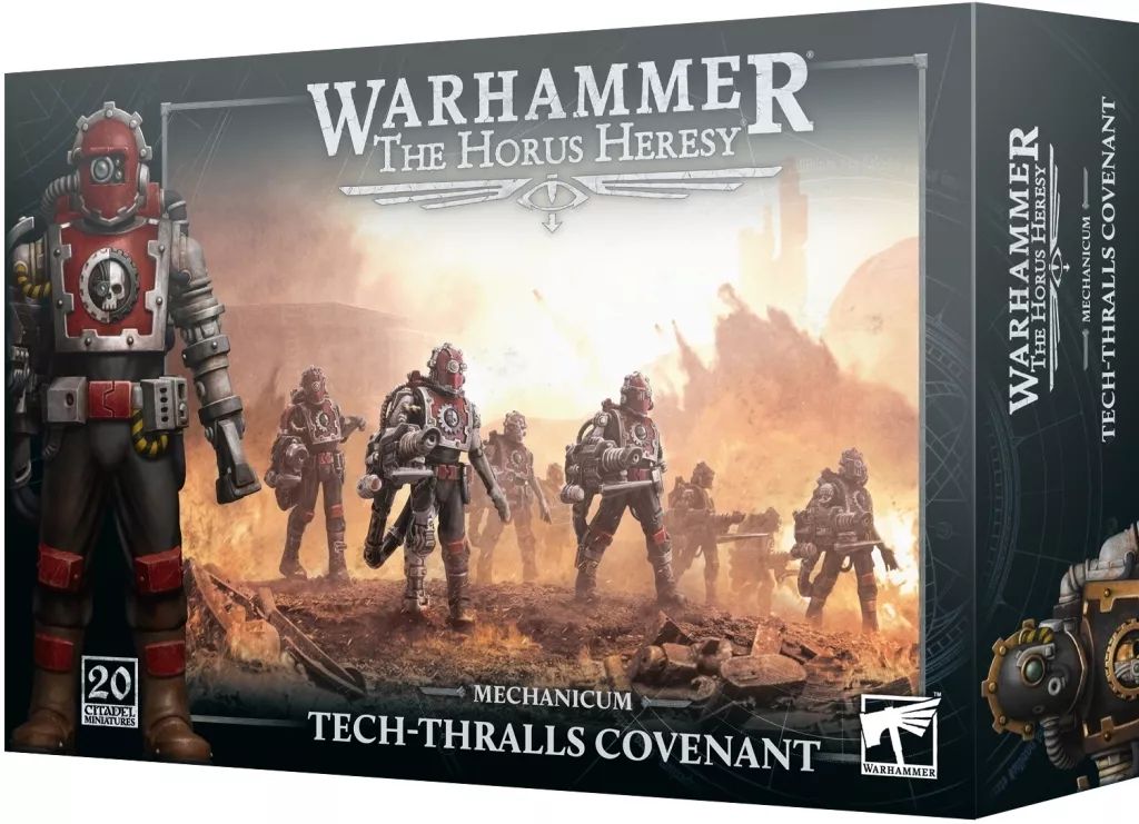 【中古】ミニチュアゲーム メカニカム： テックスロール・コヴナント 「ウォーハンマー ホルス・ヘレシー」 (Mechanicum： Tech-thralls Covenant) [31-90]