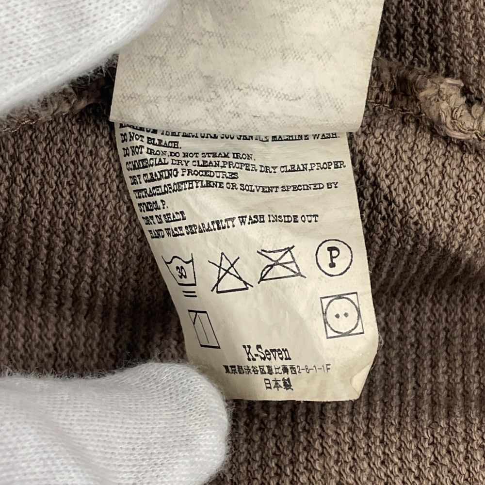 TENDERLOIN テンダーロイン MOSS STITCH POLO ス ステッチ バックロゴ