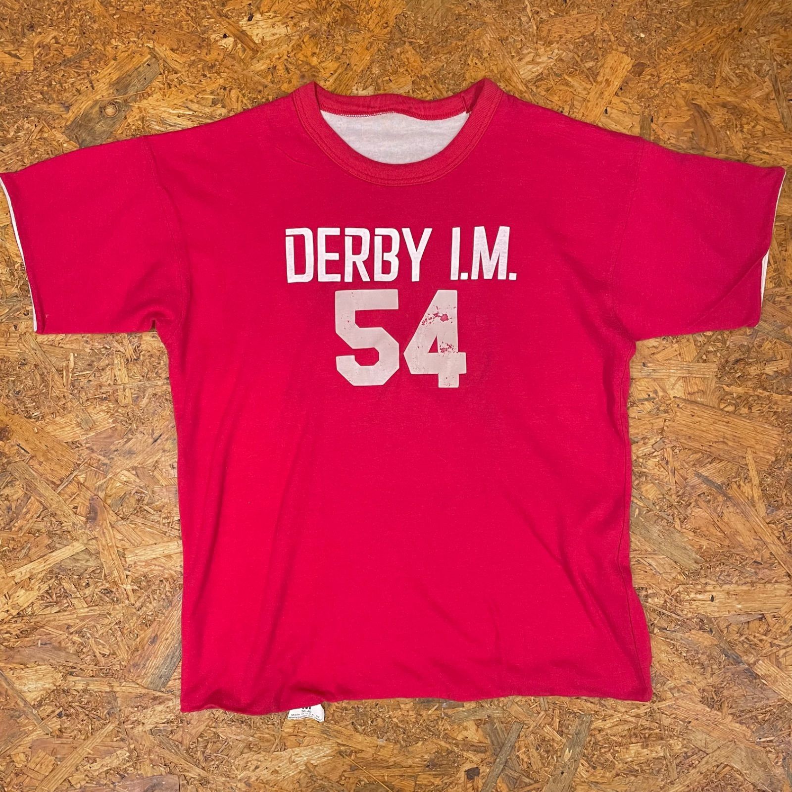 USA製 ヴィンテージ MERRYGARDEN リバーシブル カレッジTシャツ M 半袖 メリーガーデン ショートスリーブ US古着 ビンテージ vintage ユーズド USED 古着 MADE IN USA