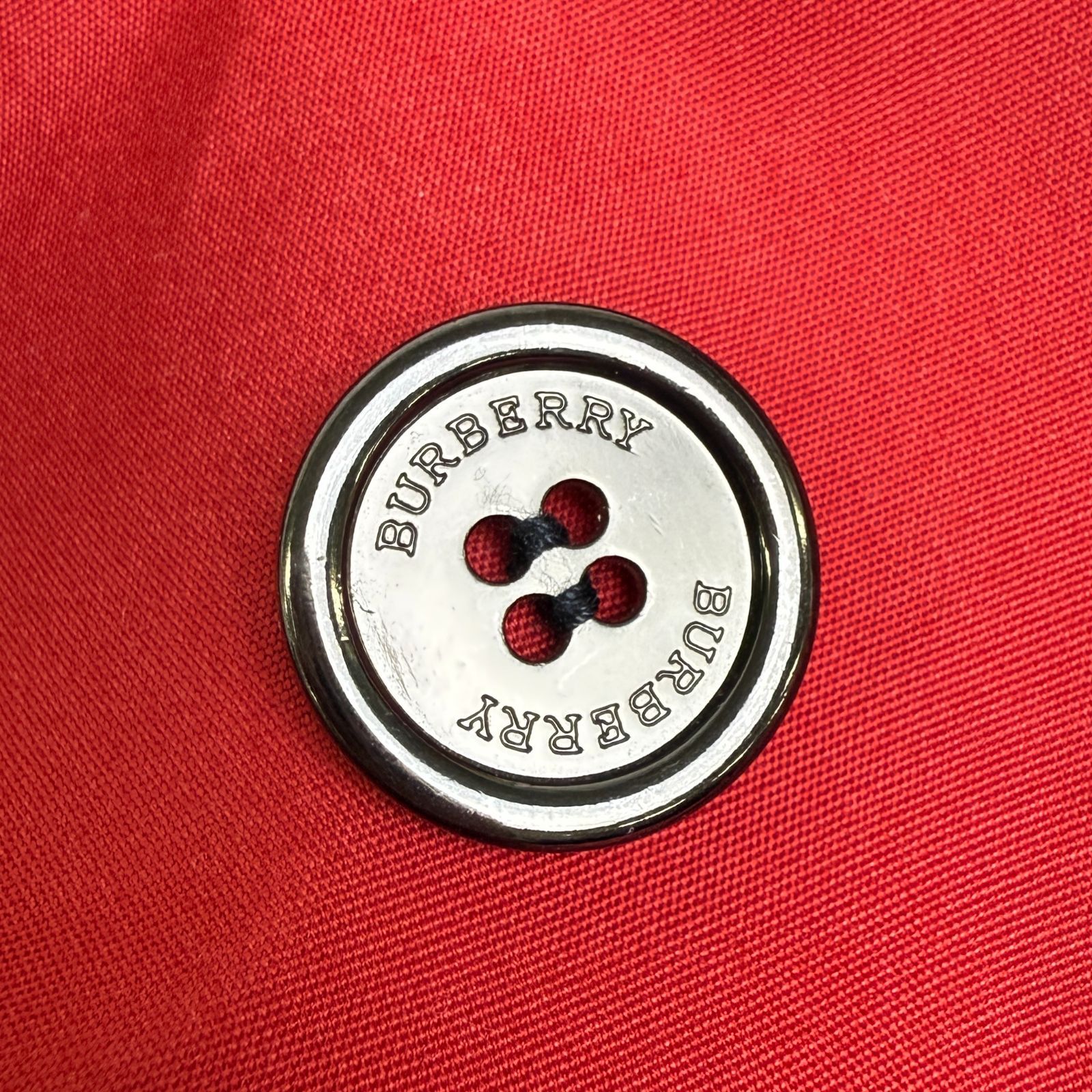 245 -150-10 本物保証 BURBERRY バーバリー トレンチコート レッド アウター コート 38 レディース 綿 牛革 SIROKUMA-CORPORATION_COM