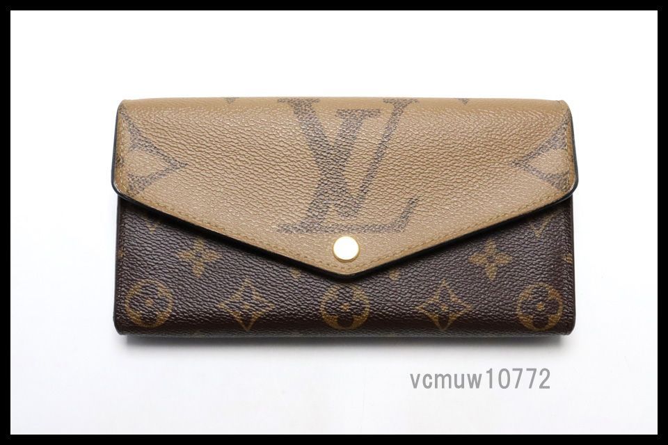 【美品】ルイヴィトン モノグラム ジャイアントリバース ポルトフォイユ LOUIS VUITTON ルイヴィトン 長財布 二つ折り 財布 モノグラム