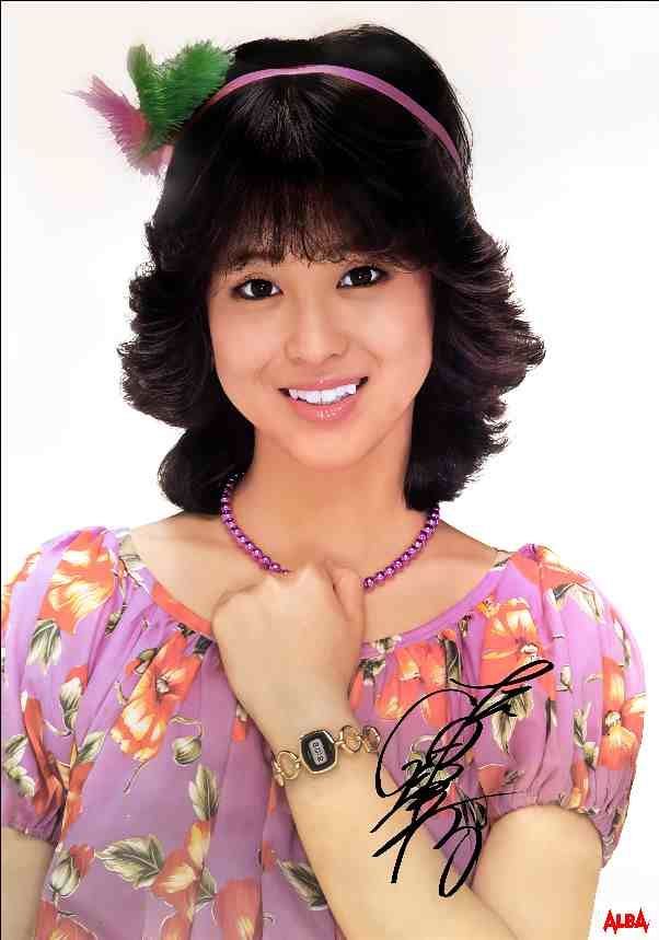 ALBA 松田聖子 アルバクオーツ B2ポスター - メルカリ