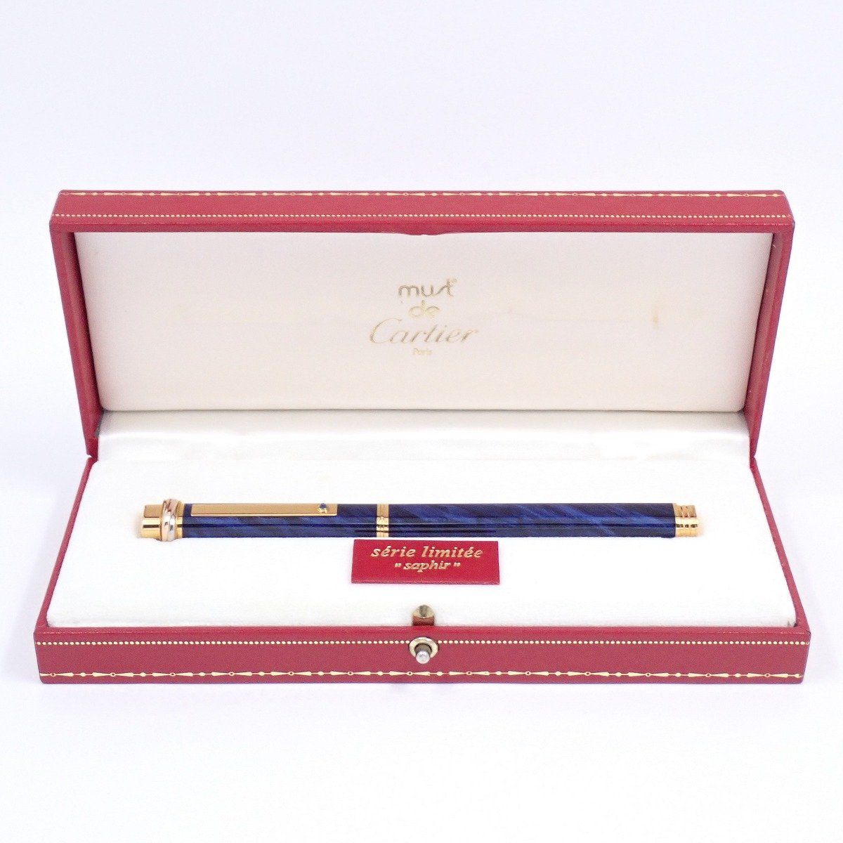 【箱・保証書付き】カルティエ Cartier ボールペン ゴールド インク切れ カルティエ ボールペン美品 - インクなし