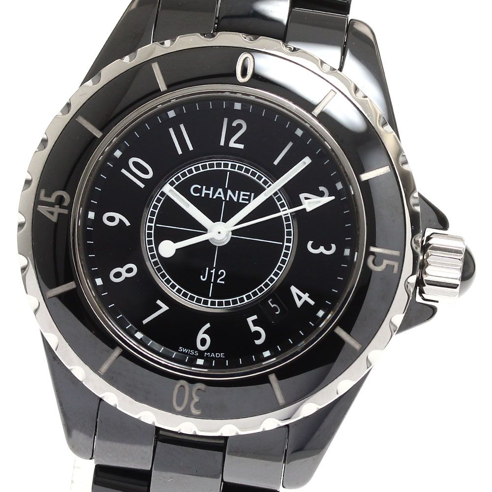 シャネル CHANEL H0682 J12 黒セラミック 33MM クォーツ レディース _893565