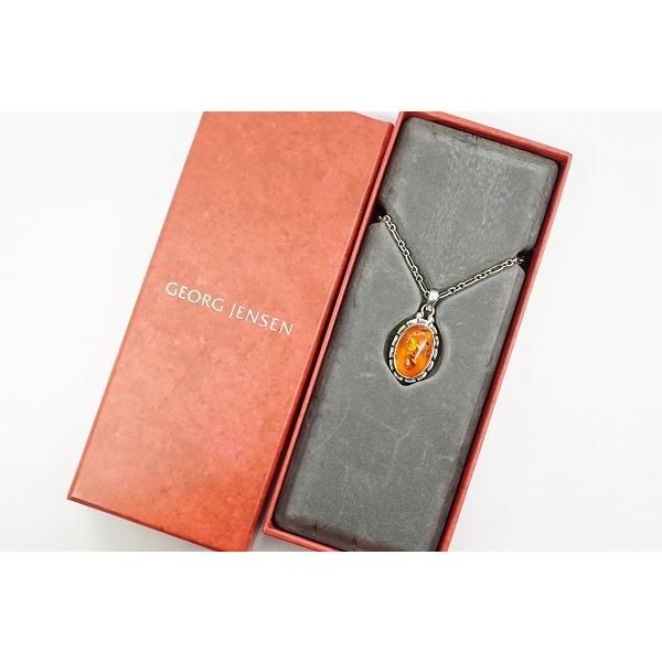 anza ジョージジェンセン GEORGJENSEN ネックレス 2001 アンバー