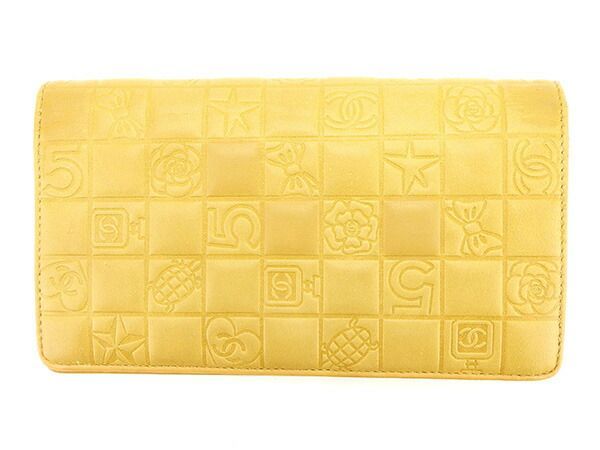 CHANEL　シャネル　長財布　ココマーク　キャビアスキン　ベージュ CHANEL シャネル 長財布 ファスナー付き長財布 レディース ココ