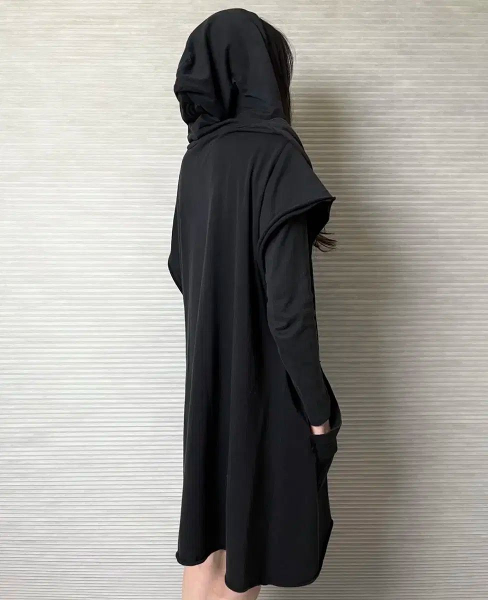 よーじやまもと ノースリーブ フード ワンピース y ' s yohji yamamoto