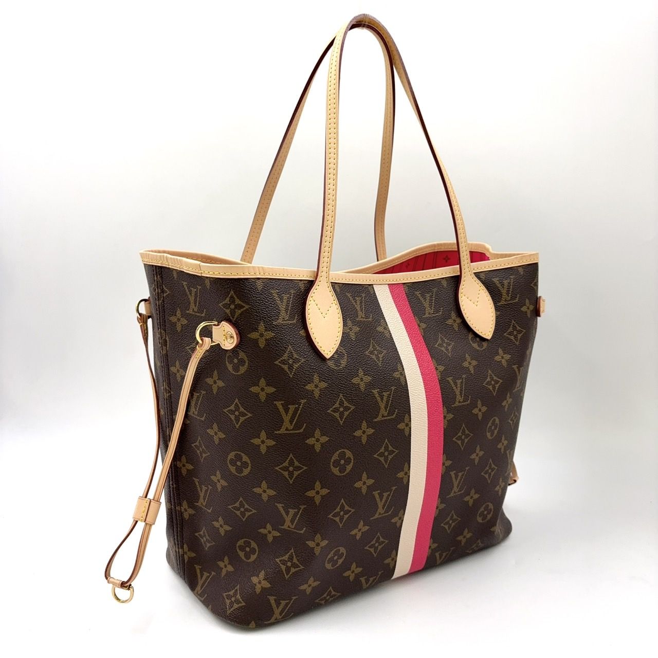 LOUIS VUITTON ネヴァーフルMM モノグラム モノグラム レザー