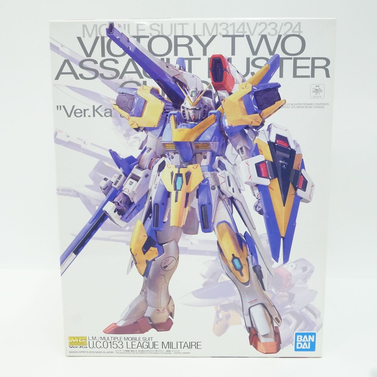【お年玉セール特価】 未組立】 MG V2アサルトバスター 機動戦士Vガンダム 1/100 ロボット