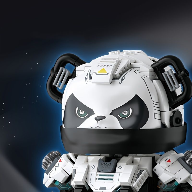 新着商品】1044ピースのメカパンダブロックセットは、14歳以上の
