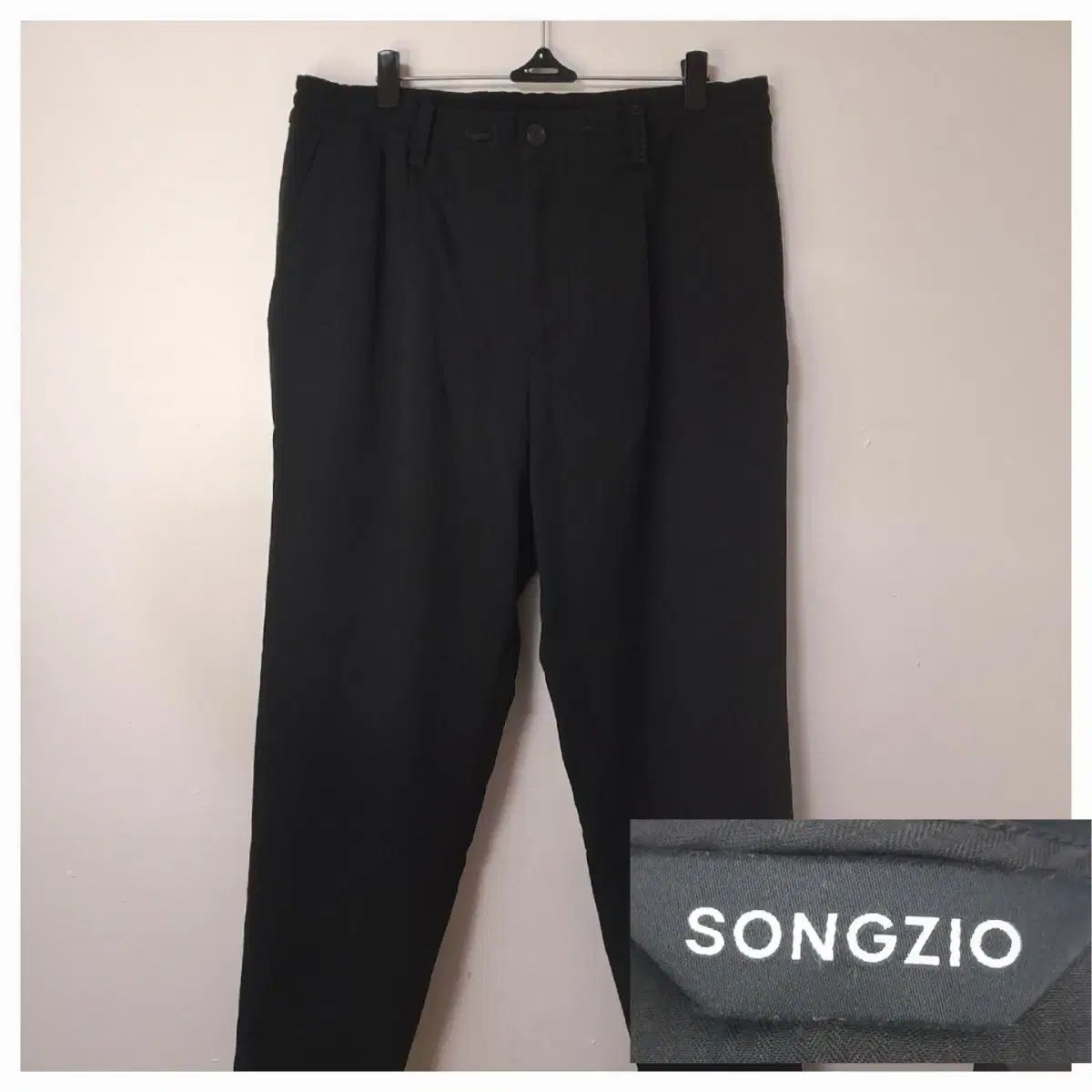 SONGZIO HOMME ソンジオ オム コレクション 秋冬 ゴム シャーリング スラックス 48 31 33