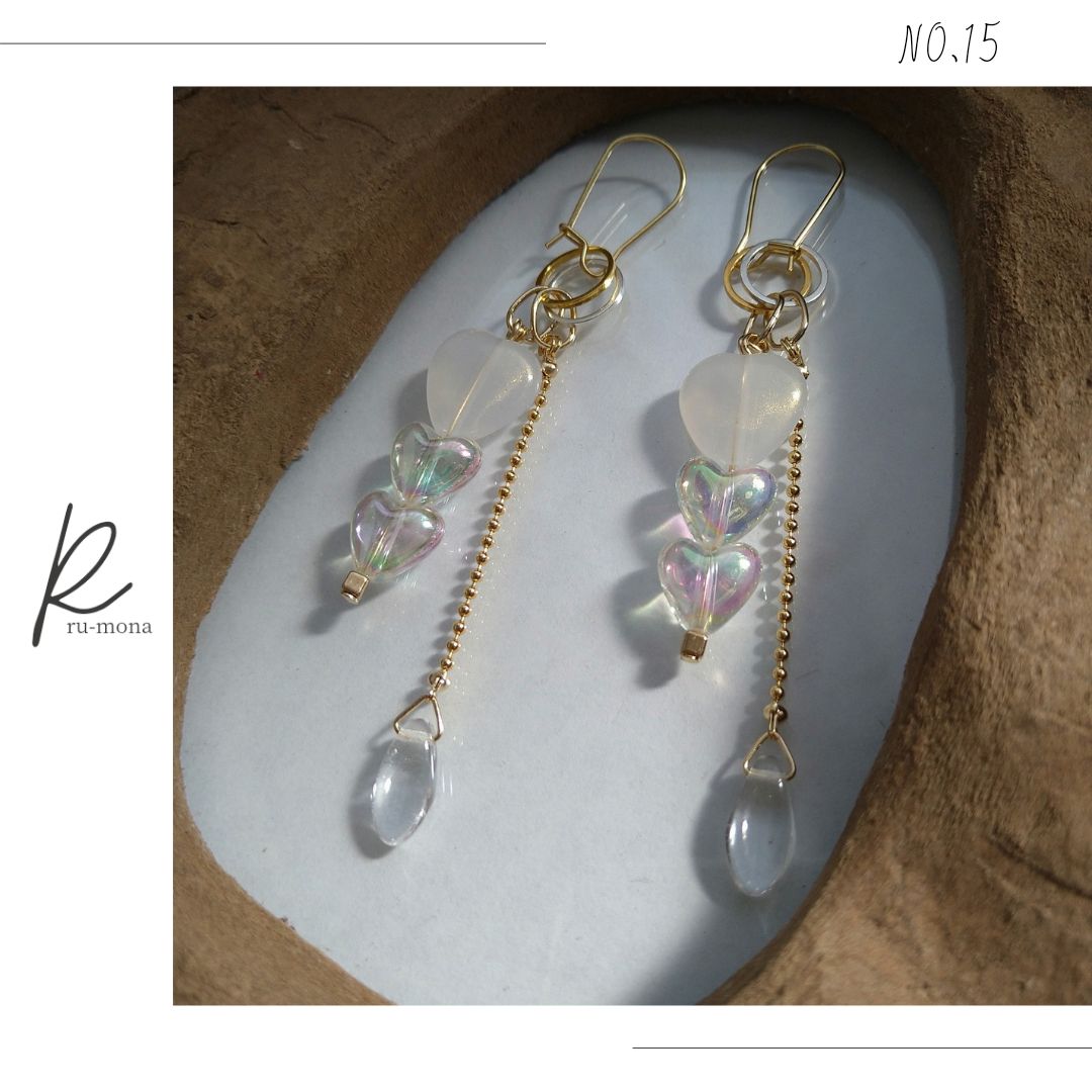 no,15～ ハンドメイド ピアス イヤリング 【公式通販】