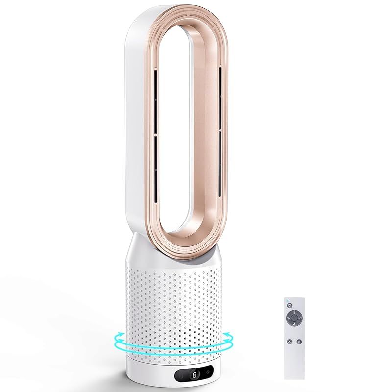 SAMONIC タワーファン 冷風機 3段階暖風【新品、未開封】 ベスト 即納：【2025新登場・冷暖兼用羽なし扇風機】SAMONIC タワー