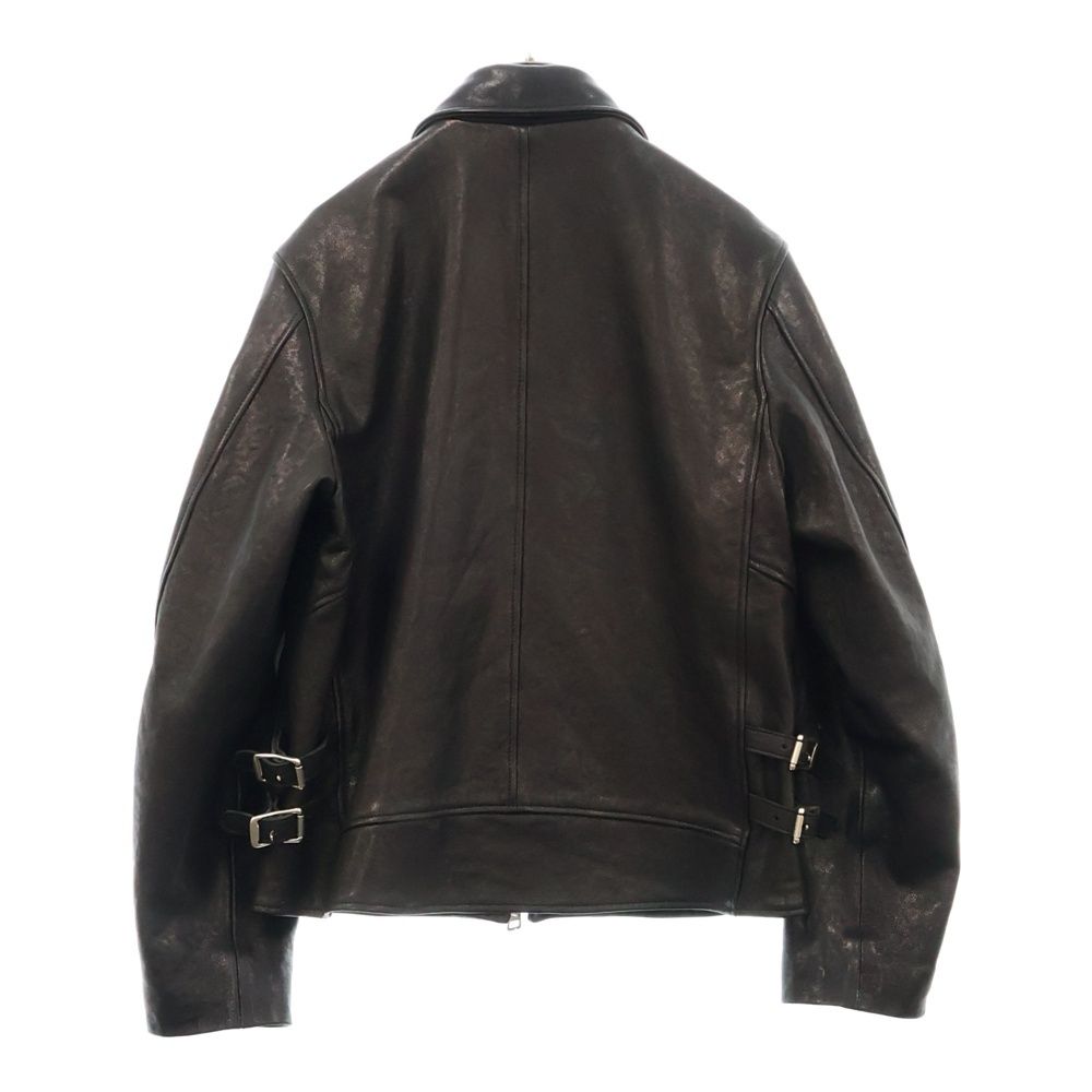 OUR REGACYサンプリング元 ラムレザー ダブルジップジャケット OUR REGACYサンプリング元 ラムレザー ダブルジップジャケット