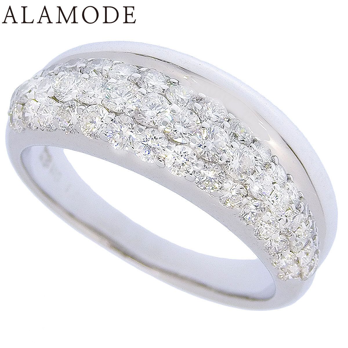 ダイヤモンドシライシ Pt950 ダイヤモンド リング 「Ino」 鑑定書付き ダイヤモンドシライシ Pt950 ダイヤモンド リング 「Ino」 鑑定