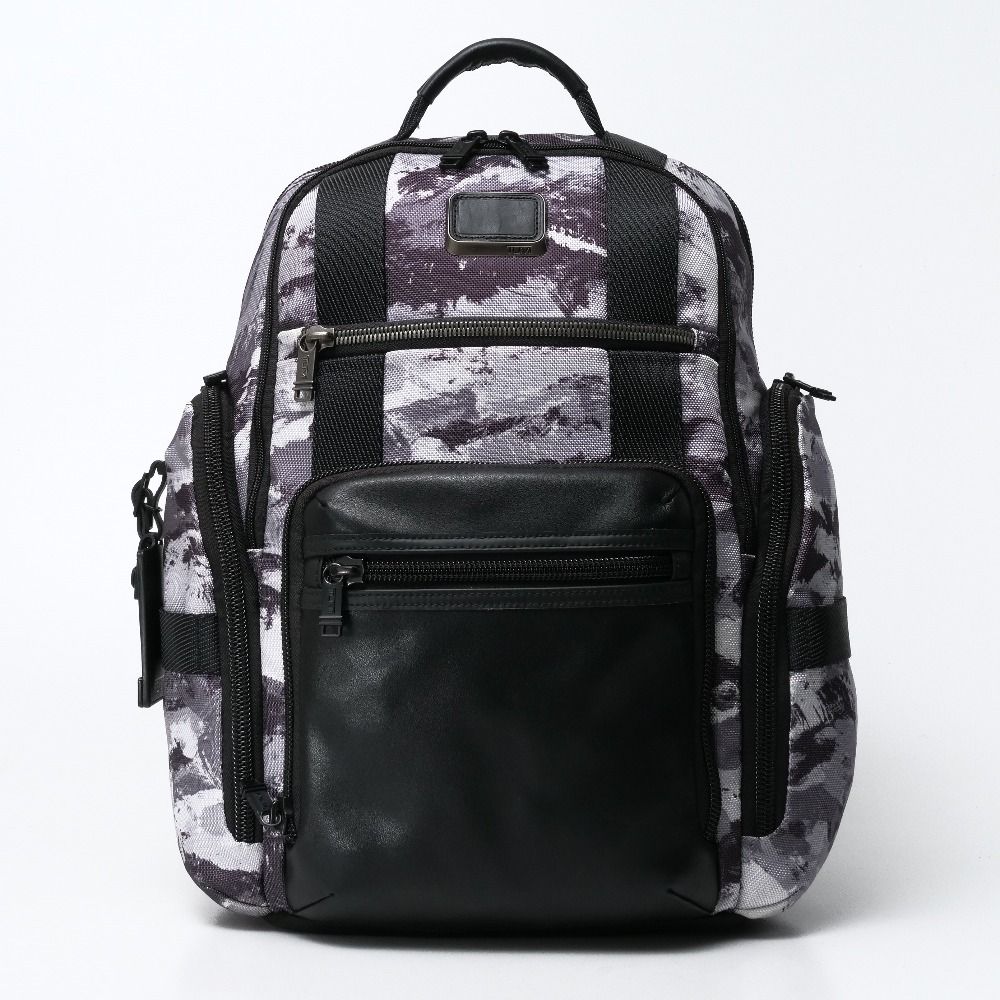 TUMI トゥミ Alpha Bravo アルファ ブラボー リュック デイパック Sheppard Deluxe Backpack バックパック 多収納 ブランド古着 20250502|RA4523