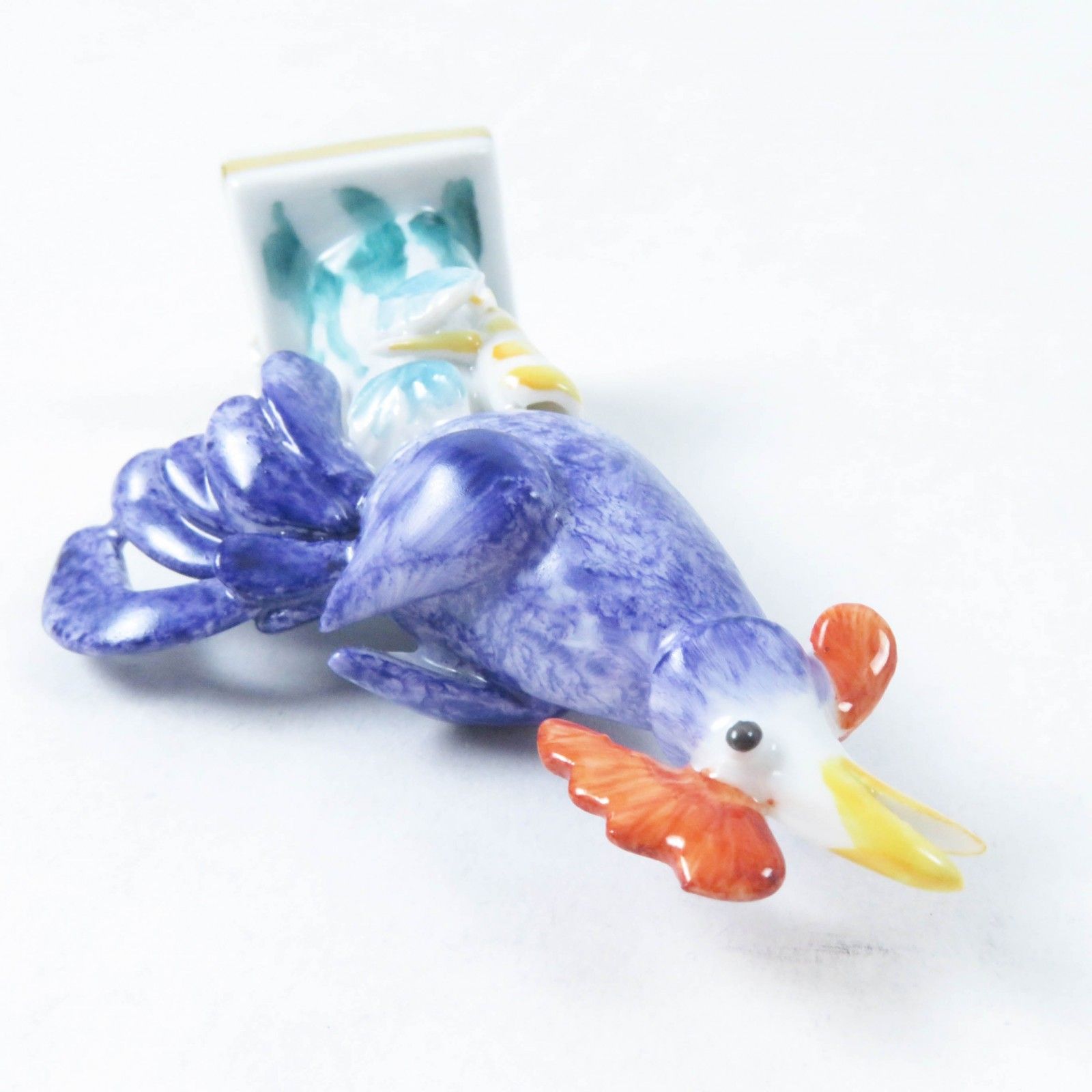 未使用品◎Meissen マイセン 陶器 干支シリーズ ニワトリ 鶏 オブジェ