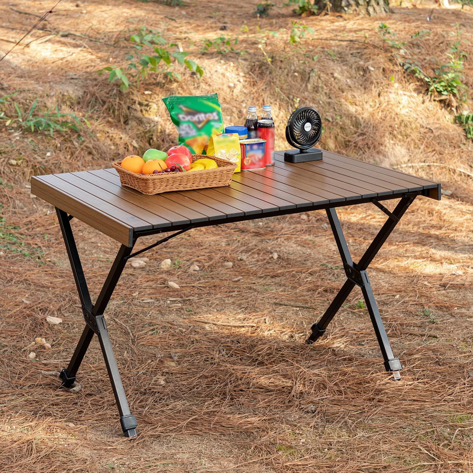 ティンバーリッジ ロールアップキャンプテーブル TIMBER RIDGE