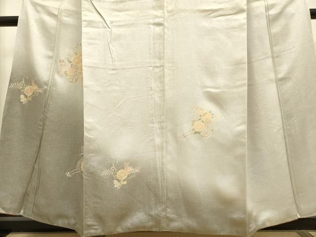 着物リメイク中国三大刺繍 スワトウ刺繍正絹 ワンピースかめいみよこ様お取り置き❣️ 着物リメイク中国三大刺繍 スワトウ刺繍正絹 ワンピースかめいみよこ様