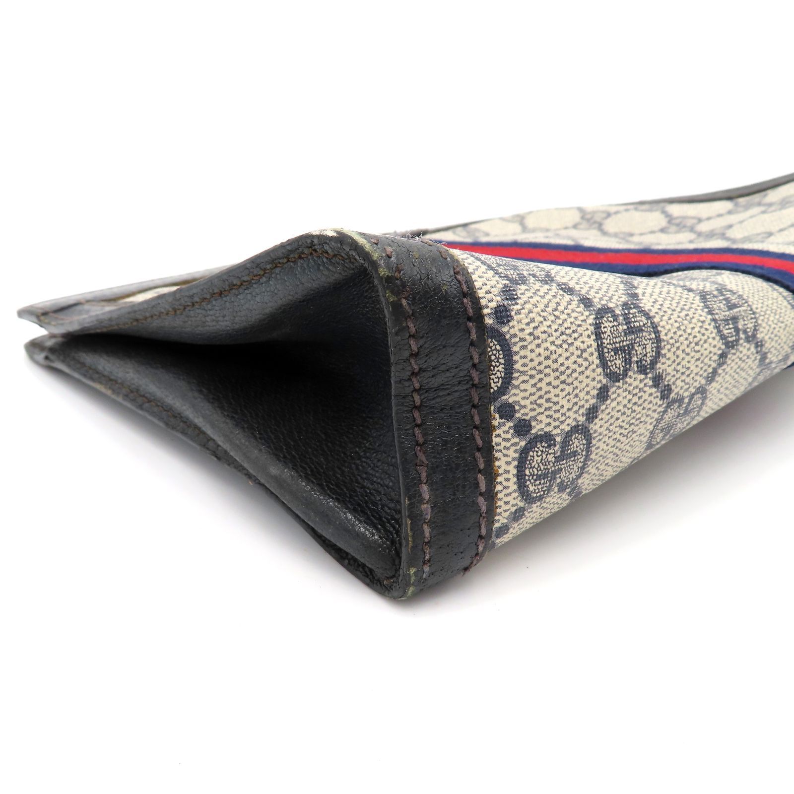 GUCCI グッチ クラッチバッグ バーガンディ レザー ポーチ ヴィンテージ GUCCI グッチ オールドグッチ クラッチバッグ ポーチ シェリー