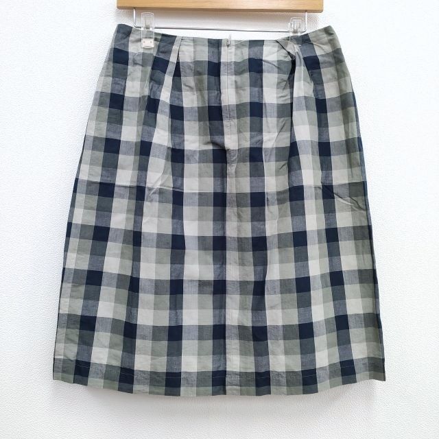 MARGARET HOWELL 578-132915 コットンリネン サイズ3 チェック  